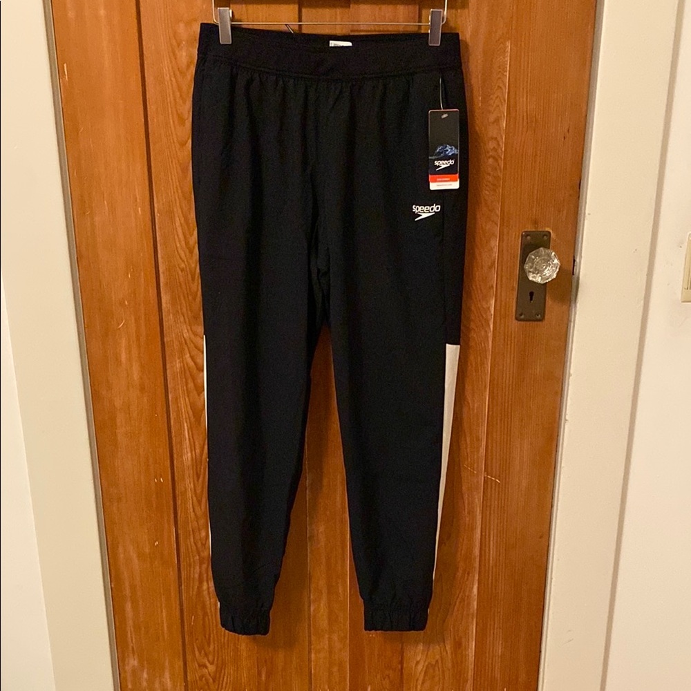 Speedo Black Edge Warmup Pants